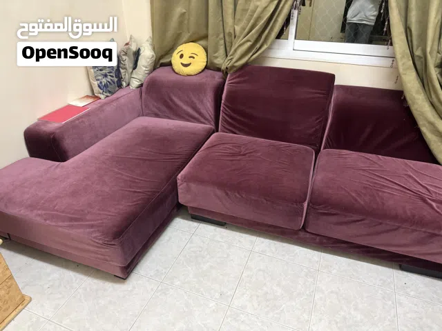 طقم عنابي 4 قطع 4 pieces purple sofa corner