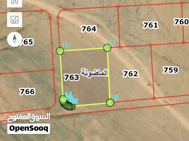 قطعة ارض على شارعين الماضونة المشقل