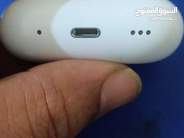 بوكس سماعه ابل ايربودز برو 2 اصلي جديد بالسريال نمبر بطاريه 100%