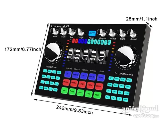 K1 multimedia sound card ( best quality)