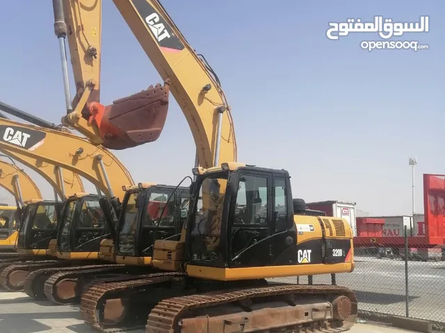 حفارة كتر بلر 320DL مديل 2010 بحالة جيدة جداً ساعات العمل 17582