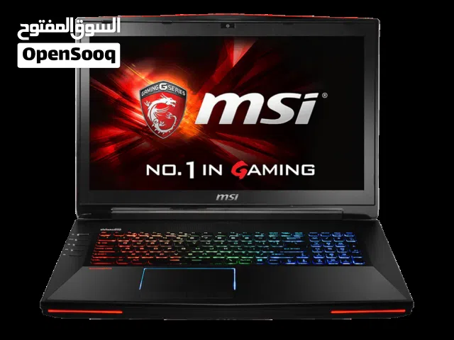 مستعجل وبحاجة ملحة للمبلغ. لابتوب msi gt72 2qe dominator pro