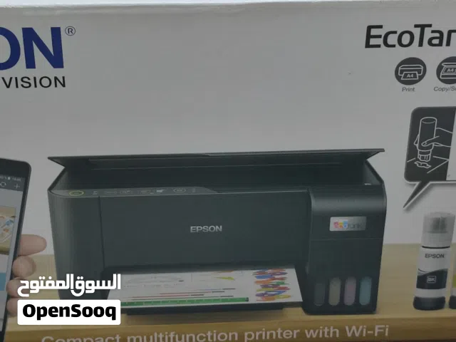 طابعة إبسون Epson EcoTank L3250 الـ ذكية (واي فاي + حبر خزان اقتصادية جداً) - بحالة ممتازة
