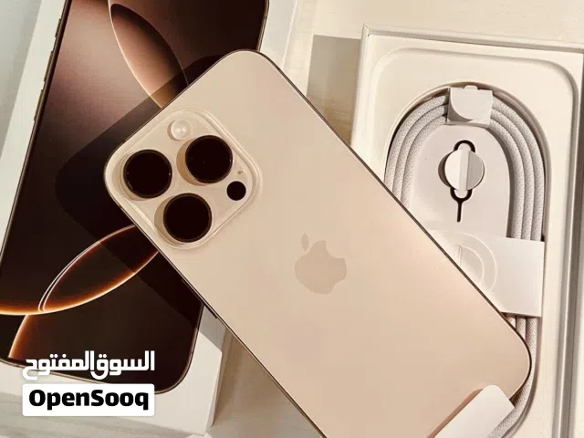 فرصة ذهبية –  برو ماكسiPhone 16 بحالة الوكالة