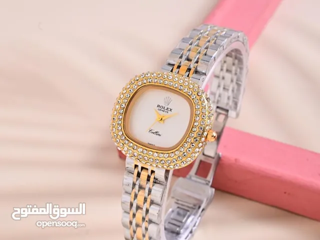 ساعات رولكس نسائي شكل جديد متوفر جميع الالوان
