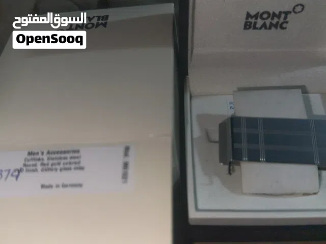 Cufflinks mont blanc money clip