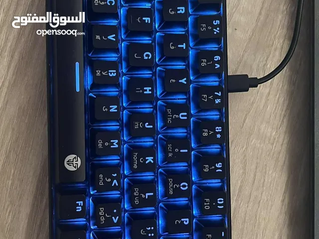 للبيع كيبورد بيكانيكال بلو سويتش rgb بسعر نار