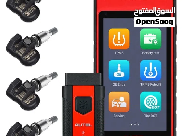 يتوفر لدينا جهاز  AUTEL_ITS600  يقوم بفحص الحساسات وحالتها خارج المركبه