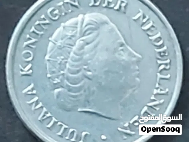 قطعة ملكية أوروبية، 10 سنت هولندي (1968) "الملكة جوليانا" بحالة ممتازة