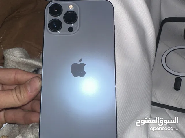 Iphone 13 pro max ذاكرة 512 بطارية 89 نظامين لون بحري نظيف كرت بسعر مناسب وكالة