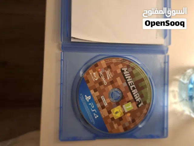 للبيع سي دي لعبة ماين كرافت (Minecraft) الأصلية لجهاز بلايستيشن 4 (PS4).