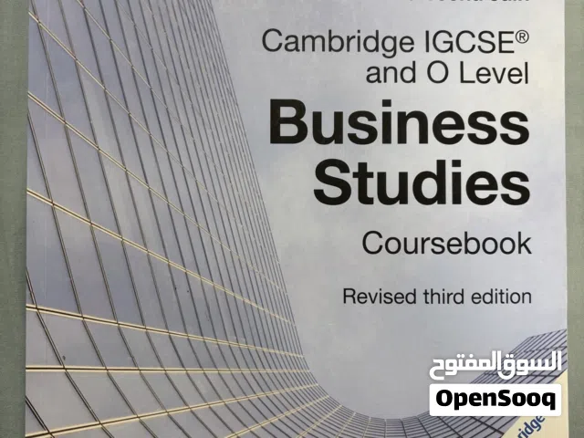 IGCSE - Business studies cambridge endorsed textbook- Third edition