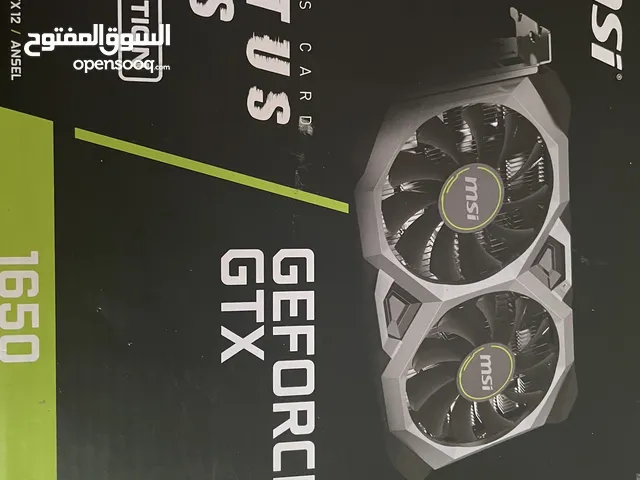 كرت شاشة GTX1650 (قابل للتفاوض)