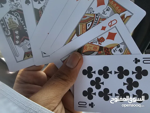 لعب ورق البتة  الورقة (بلوت ) 54 ورقة اصلية 100%  بلاستيك