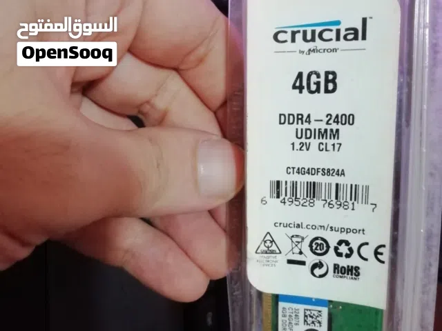 Crucial Micron 4GB DDR4 2400Mhz RAM Stick