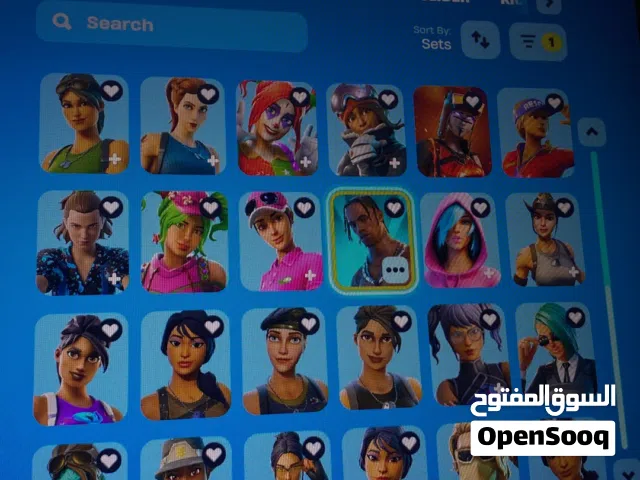 حساب فورت قديم  في ترافس كوت و من السيزون  الثالث