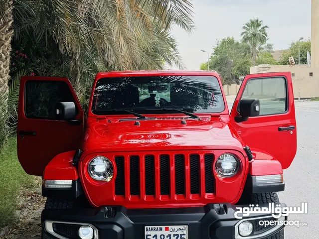 Jeep Wrangler Sahara 2021 (Red)