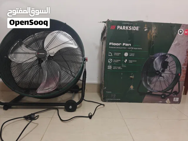 Parkside 58cm Heavy Duty Floor Fan 330W Industrial Air Circulator
