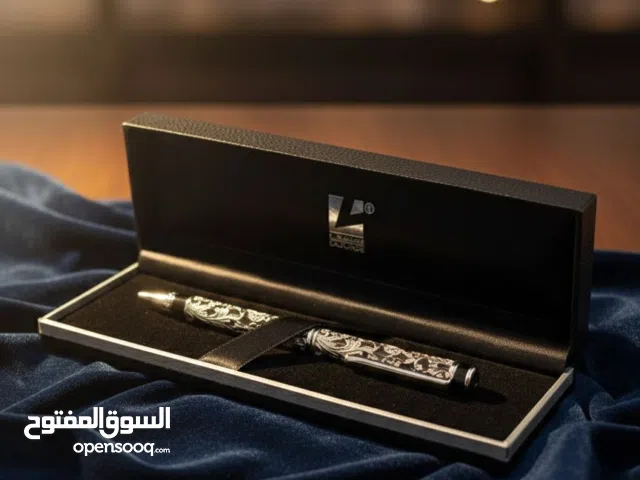 قلم حبر فضة