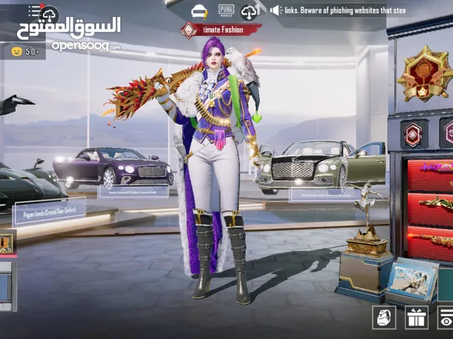 pubg mobile maxed account 92 level ultimate fashion