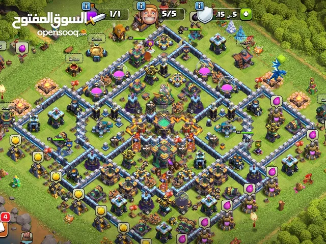 حساب كلاش اوف كلانس تواون 14