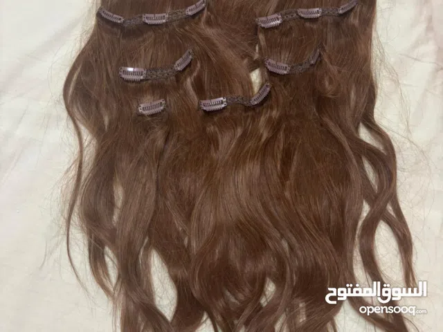 وصلة شعر طبيعي كلبسات
