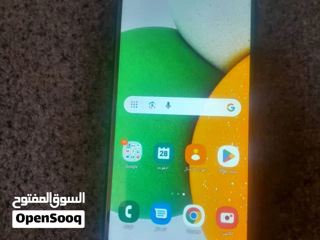 سامسونج جلاكسي A03CORE ذاكرة 32 قيقا رام 2 قيقا للبيع بسعر مائتان وخمسون دينار ليبي  مغير شاشة اصلية