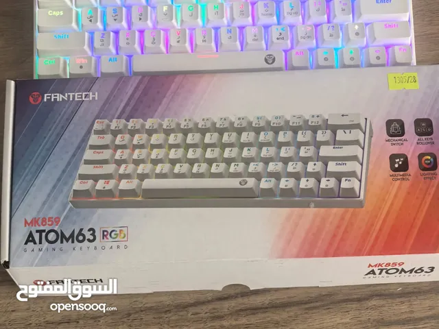 fantech atom 63 very clean and only been used for 2 weeks mechanical keyboard with blue switches