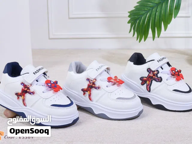 كوتشي اطفالي Spider man خطيررر موووت مقاس من 27 : 31 اسود كحلي رمادي Code V5369