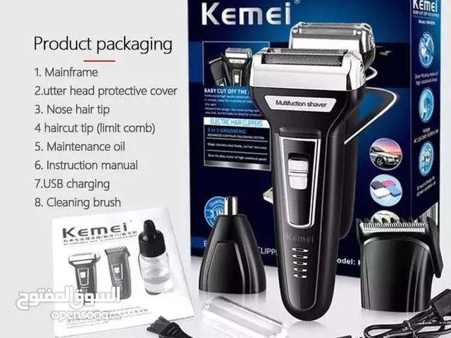 مكينة حلاقة 3 رؤوس من شركة Kemei العالمية