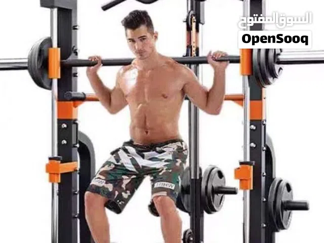 جهاز سميث برو اكشن كبير ثقيل ومميز تمرين متكامل جوده عاليه جدا يحمل اوزان عاليه يوجد خدمة توصيل