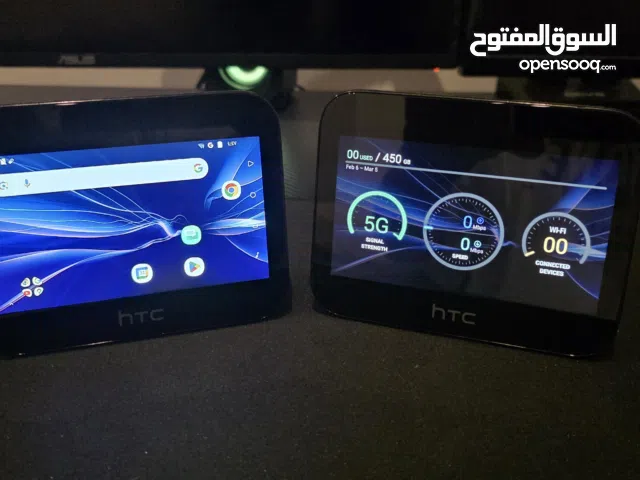 للبيع راوترين HTC بنظام اندرويد (تفاصيل بالاعلان)