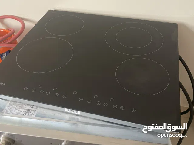 فرن بلت ان x per + موقد سيراميك بلت ان midea