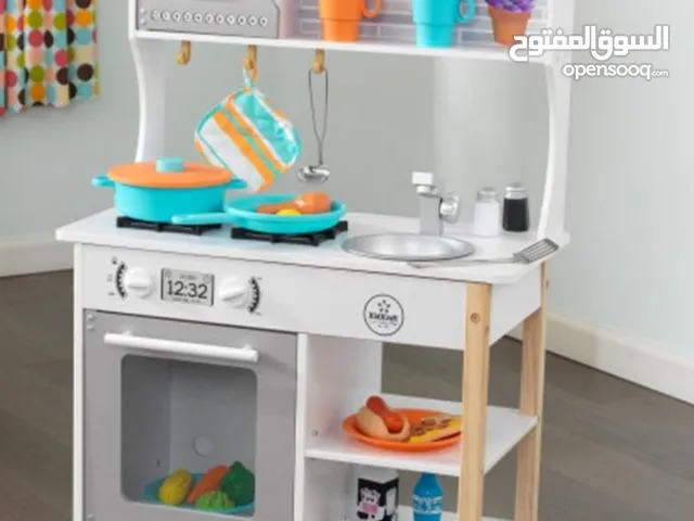 DANUBE KIDKRAFT ALL TIME PLAY KITCHEN FOR TODDLERS WITH 38PC ACCESSORIES
