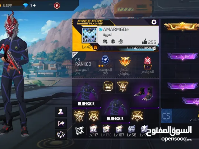 Free Fire Accounts and Characters for Sale in Kafr El-Sheikh