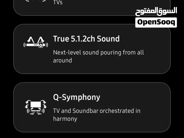 Samsung Sound Bar Q800D Brand new