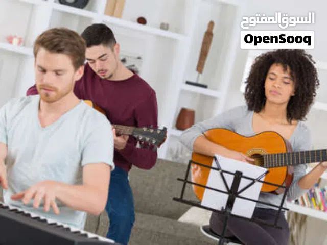 معلم موسيقى  بيانو جيتار عود طبله اورغ