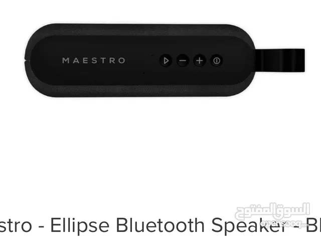 سماعات بلوتوث ( Maestro - Ellipse Bluetooth   ( Speaker - Black