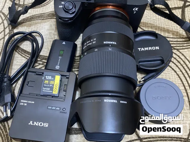 كاميرا Sony Alpha 7IV احدث نسخة من سوني استعمال قليل