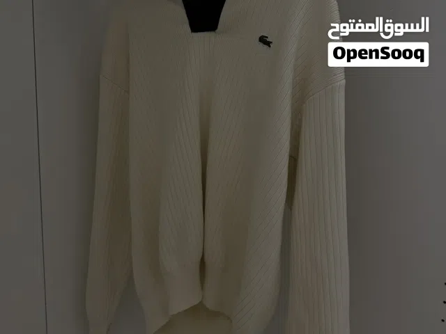 lacoste French Made Polo Collar Sweater