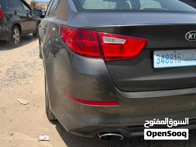 كيا اوبتيما موديل 2014/2015 استيراد أمريكي محرك 24 gdi اللون هافانا لون جميل ومميز