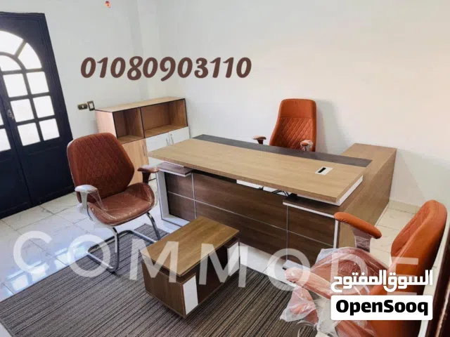 طقم ادراي مكتب مدير مودرن خشب mdf اسباني مستورد مكاتب مديرين اثاث مكتبي office manager modern