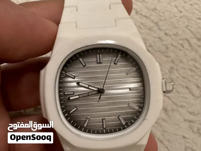 Luxury White Ceramic Style Watch  Premium Master Quality  Modern Design  Like New