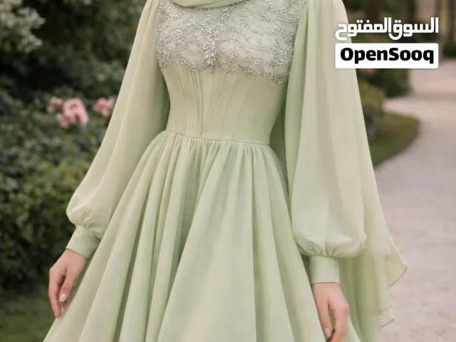 فستان شرعي فخم جداا سايز 40