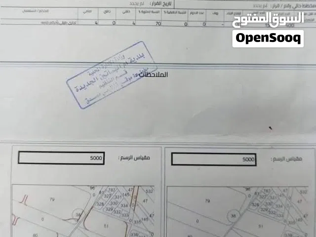 ارض تجاري للبيع - ام البساتين - حوض القلايد - خلف جامعة الزيتونه - المساحه 414م - واجهه 23م