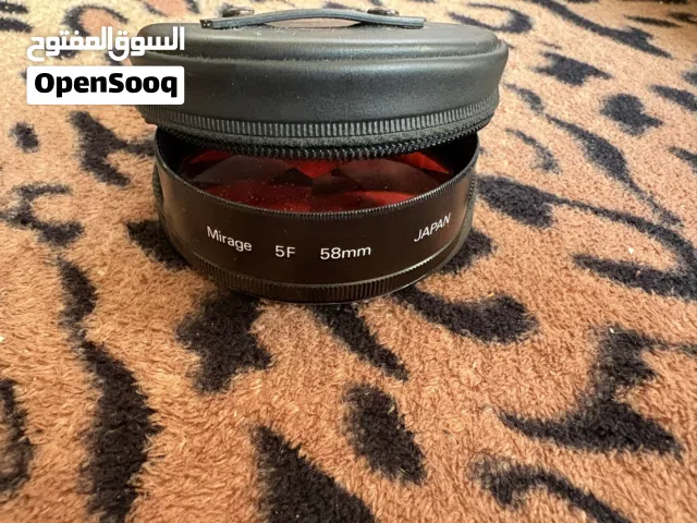 فلتر عدسة كاميرا احترافي – Mirage 5F (مقاس 58mm)