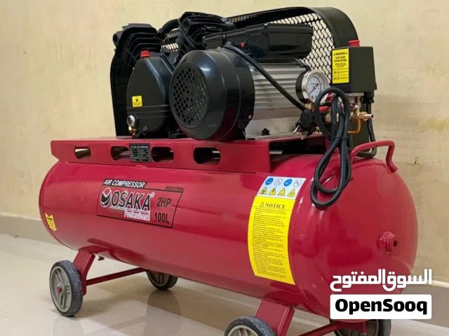 كمبريسر 100 لتر جديد