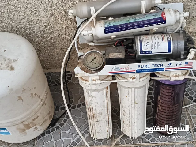 فلتر مياه امريكى 6 مراحل كامل بالخزان والماتور شغال