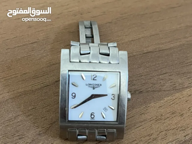 للبيع ساعة رجالية فاخرة من ماركة Longines السويسرية الأصلي