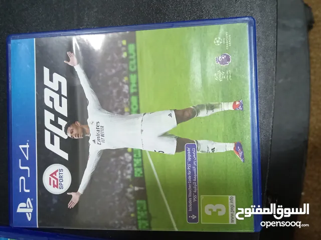 سيدي فيفا 25 بلايستيشن 4 استعمال شخصي نضيف fc25 ps4